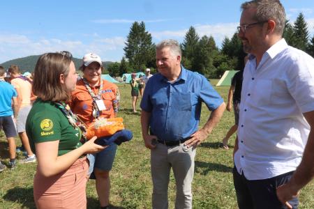 OBISK SKAVTOV 26 FOTO LJUBO VUKELIČ